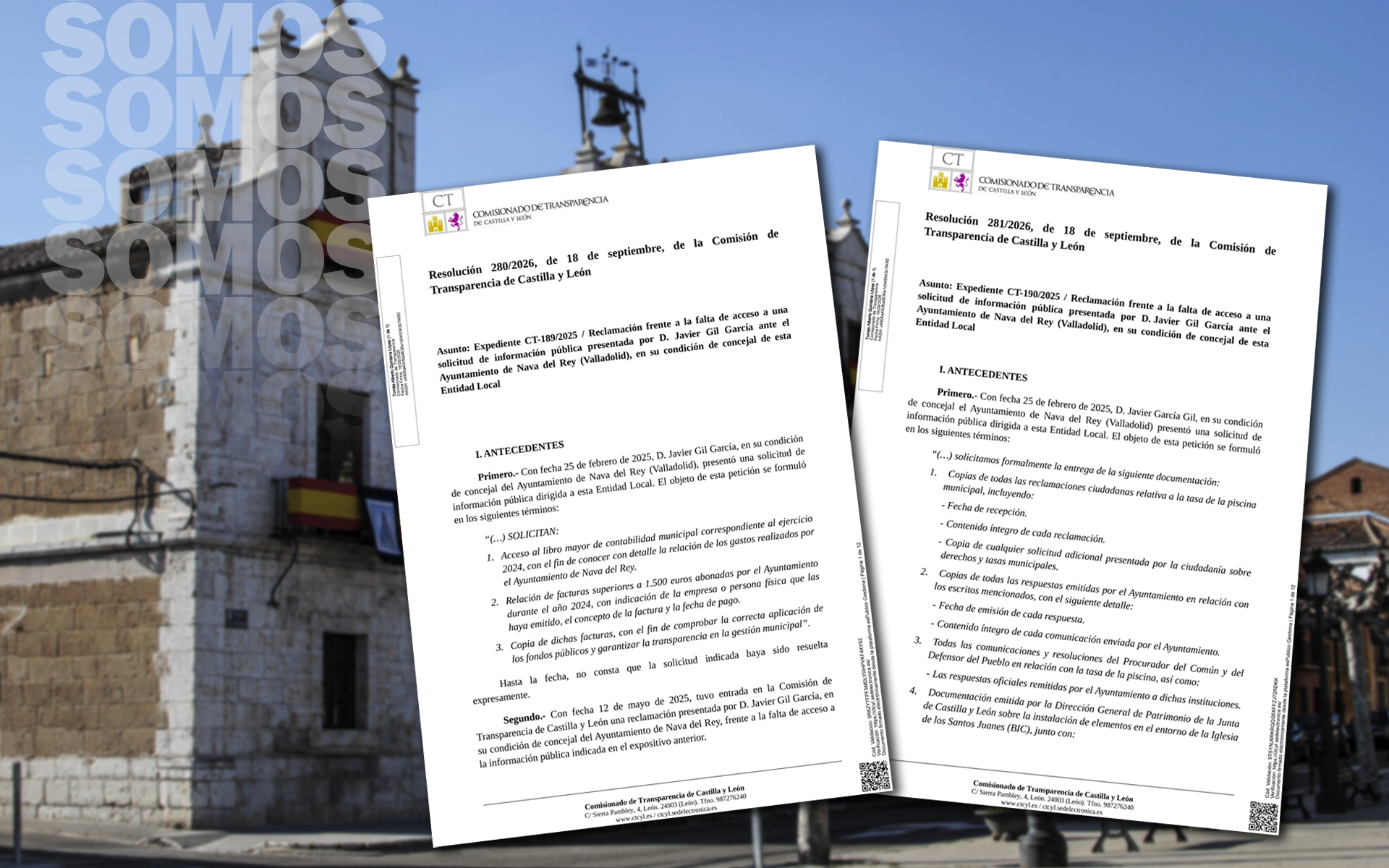 PEDIR INFORMACIÓN NO DEBERÍA SER UNA BATALLA